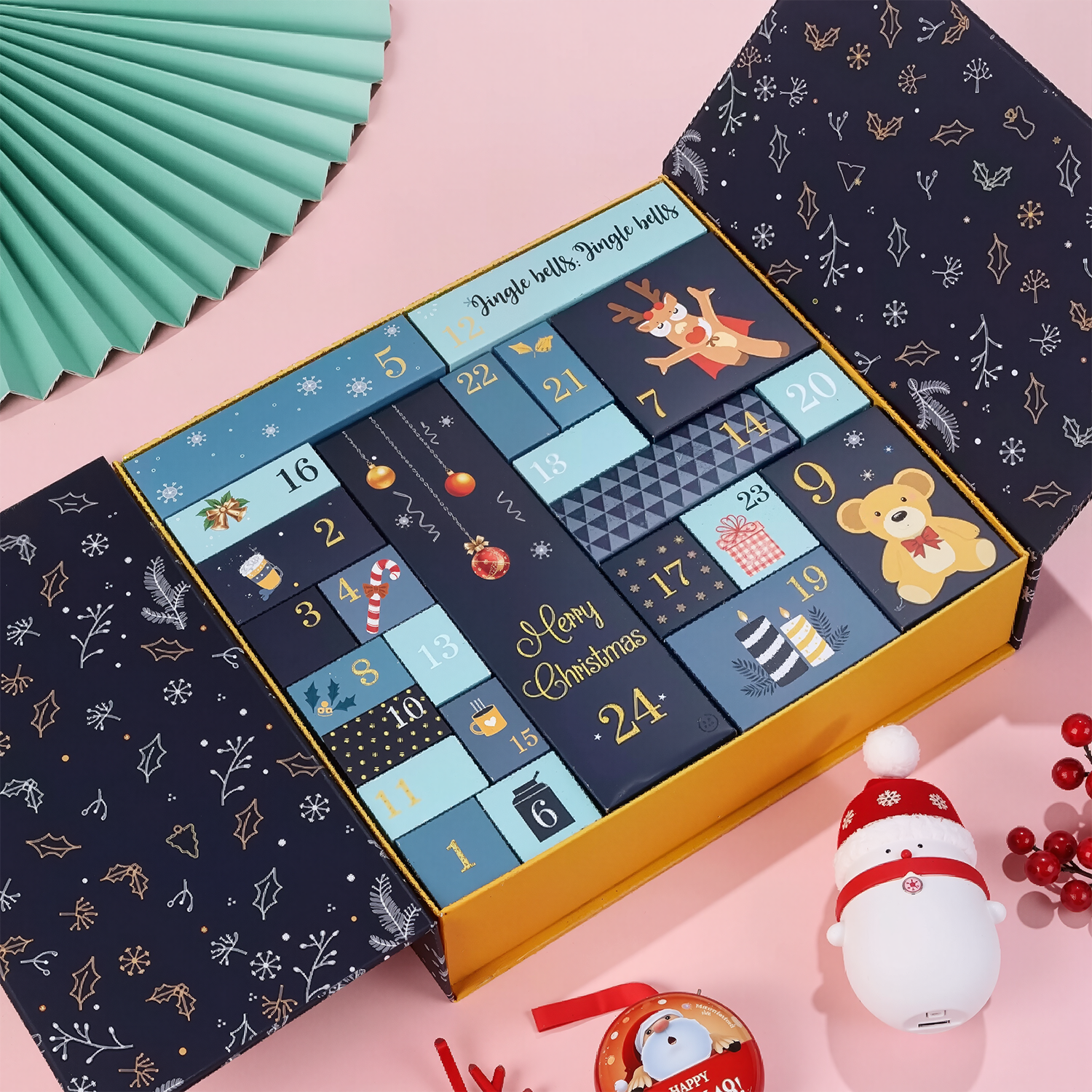 24 Days of Advent Calendar Box