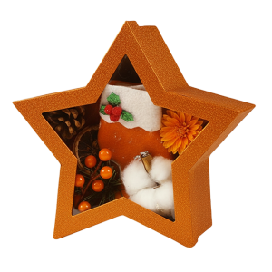 Five Pointed Star Shaped Box