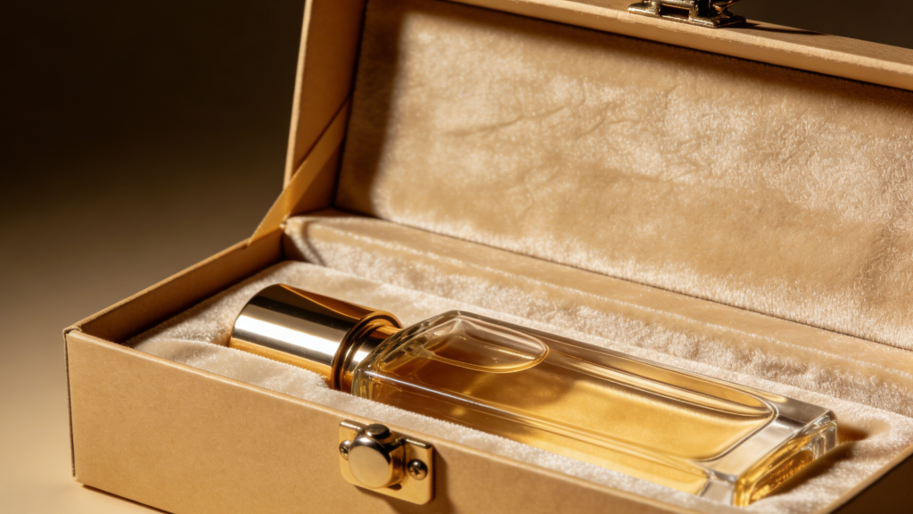 Magnetic closure rigid box for luxury products