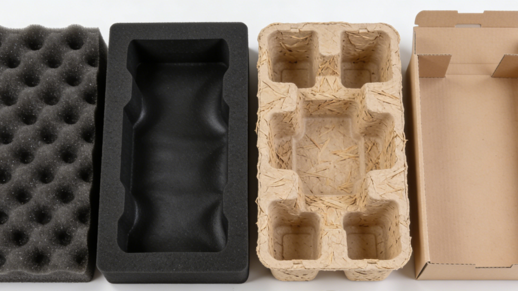 Custom rigid box insert materials foam EVA paper