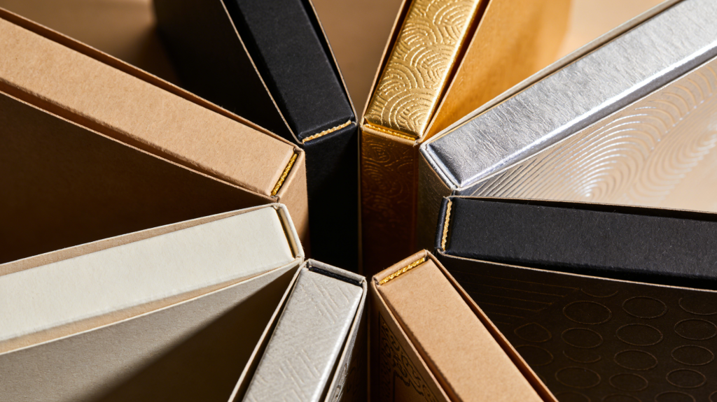 High quality rigid box materials and finishes