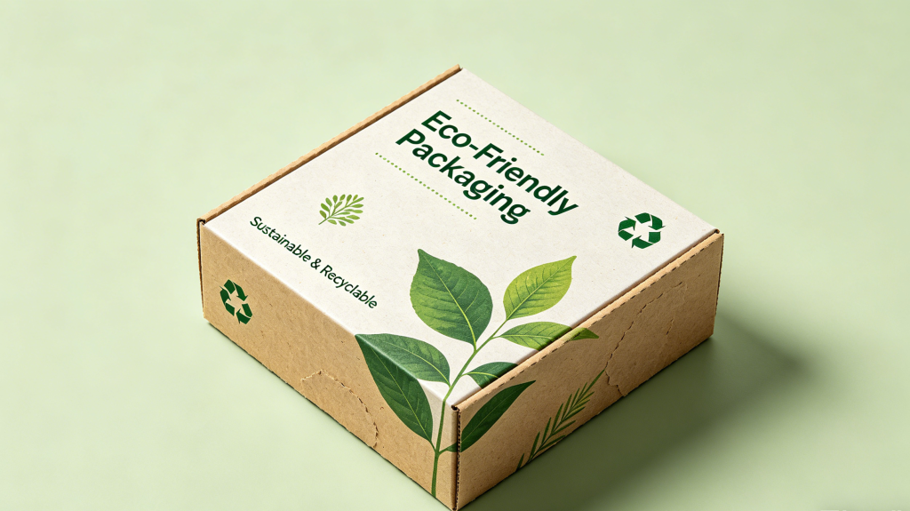 Sustainable materials used in rigid box packaging