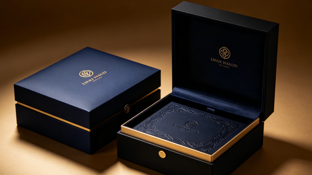 Luxury matte finish rigid box for premium packaging