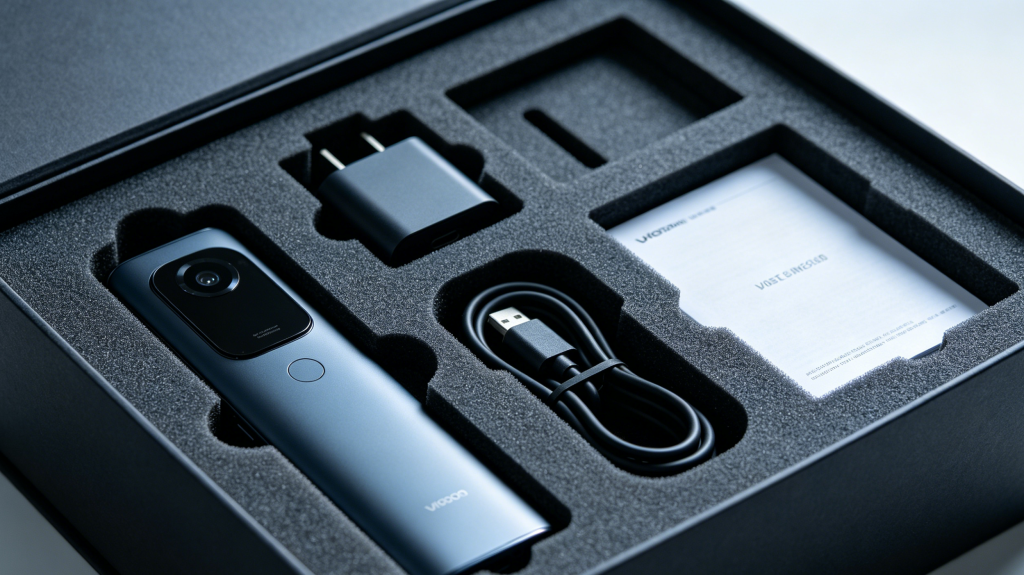 Protective foam insert inside rigid box for electronics