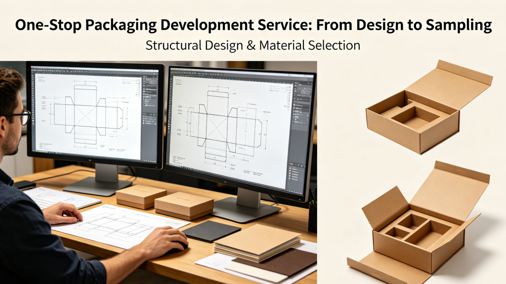 Custom rigid box design and sampling services