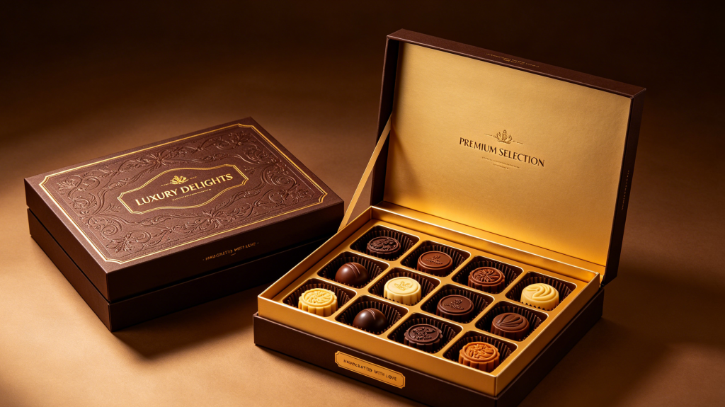 Premium rigid box design for luxury food brands luxury custom rigid box design for premium food packaging