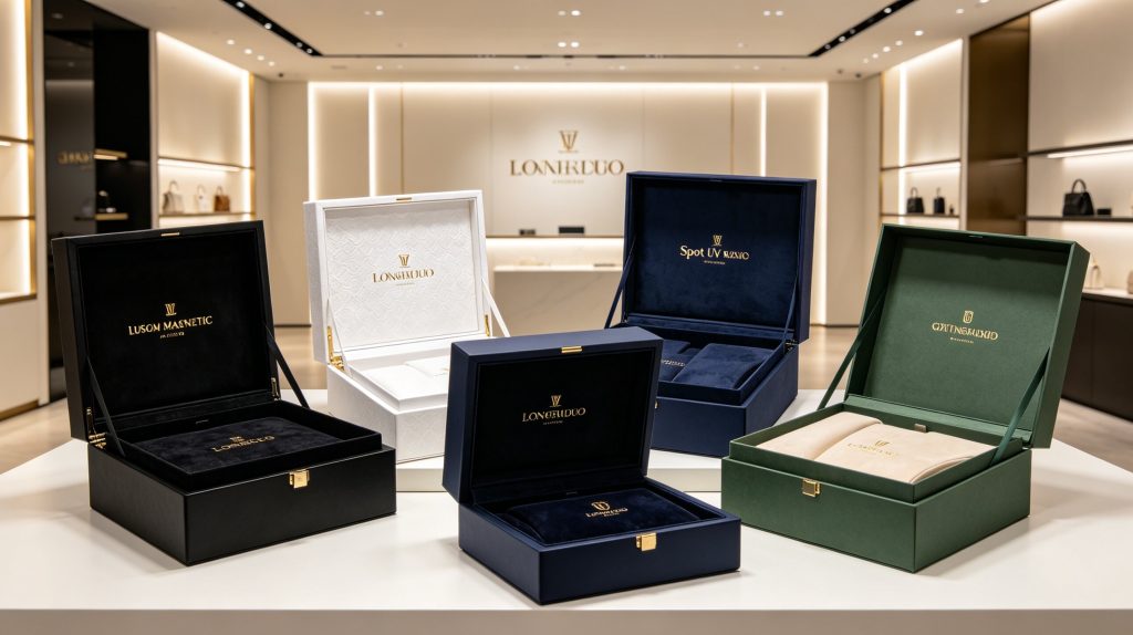 Custom Magnetic Rigid Boxes with Logo and Premium Finishes