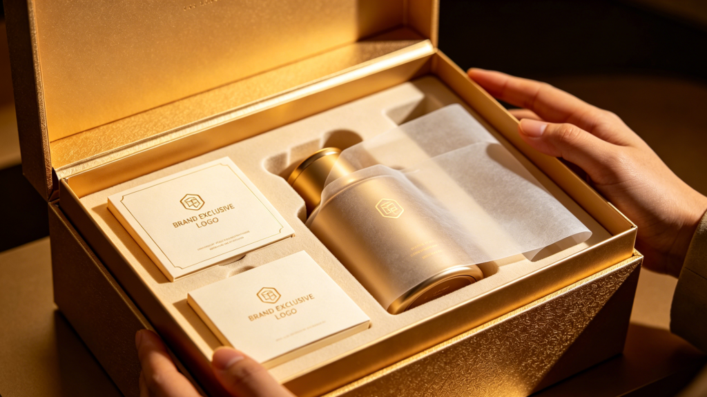 Premium Custom Rigid Box Unboxing Experience Custom rigid boxes with premium inserts and branded packaging