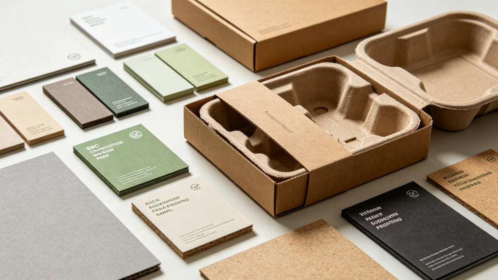 Sustainable Materials for Custom Rigid Boxes Eco-friendly materials used in custom rigid boxes