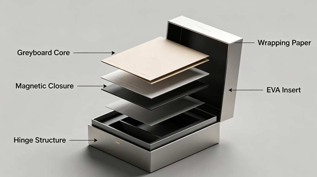 Magnetic Rigid Box Structure and Components